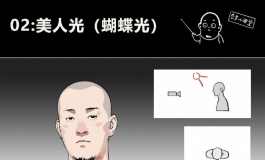 官图大头照的打光问题