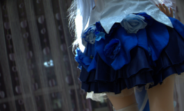 第四成员组：花间舞（公孙离cos，小湘手机随拍）