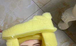 姿婼改妆娃头包装过程