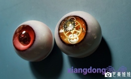 实体娃娃/狂三蓝化电感时钟树脂眼