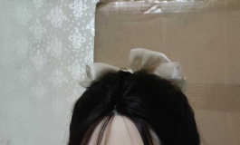 扎头发尝试失败