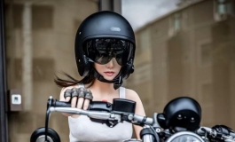 先纳信分享图之机车美少女米美