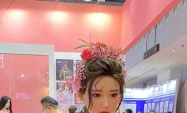 潮影实体娃娃 展会中的盛世美颜 芷若