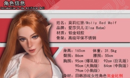 爱莎贝儿-RHC012-莫莉红狼Molly Red Wolf-新品发布