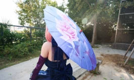 #第三届摄影大赛#【实体娃娃】 为何山美树青青，青衣紫....