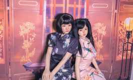 #第三届摄影大赛#【实体娃娃】复古旗袍姐妹花的魅力