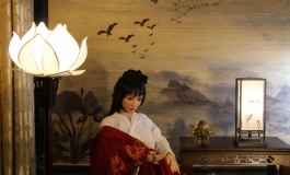 #第三届摄影大赛#【实体娃娃】幽兰龙莲汉服