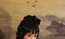 #第三届摄影大赛#【实体娃娃】幽兰龙莲汉服