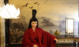 #第三届摄影大赛#【实体娃娃】幽兰龙莲汉服