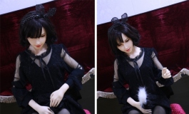 #第三届摄影大赛#【实体娃娃】恶魔系女生之黑诊所风云