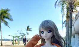 #第三届摄影大赛#【次元人偶】繼續外出中～！今天風有點大～！