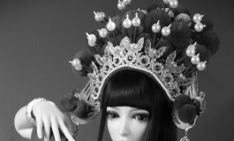 #第三届摄影大赛#【实体娃娃】侍伶-黑白