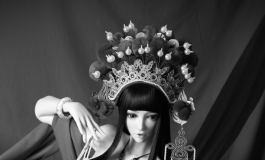 #第三届摄影大赛#【实体娃娃】侍伶-黑白