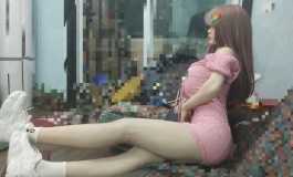 第四贴–粉色连衣裙