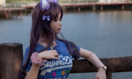 ≦美滋滋~难得下楼的蝶宝宝✿