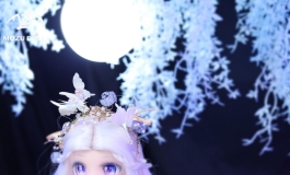 【魔族人形】月与大地的女儿，小花仙晶晶悄悄来到了人间