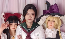 非外国女孩没有花费18560小时做出了150cm的等身手办
