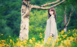 Enjoy spring flowers