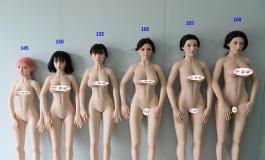 145b，150c，155c，160d/f，165c，168c身体对比图