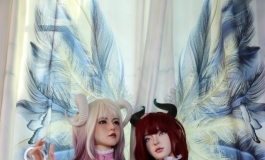 【首届咕咕参赛篇】魅魔女仆双子涩涩百合日常