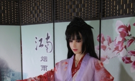 雨璇.一抹红尘汉服