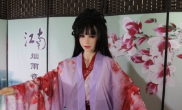 雨璇.一抹红尘汉服