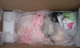 新人帖，俊影香草头巨乳半身开箱