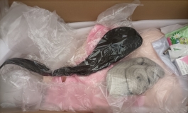新人帖，俊影香草头巨乳半身开箱