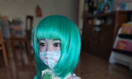。今日拍摄。脖子断了。