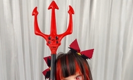 【魔族人形】120CM 吸血鬼恶魔 手机实拍