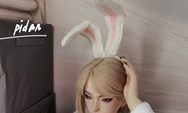 粉色小兔子
